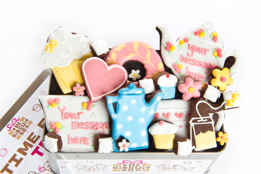 Time for Tea Biscuit Tin