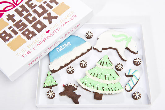 Winter Biscuit Box