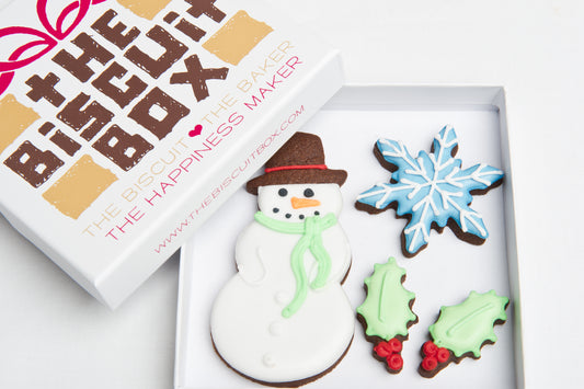 Snowman Biscuit Card