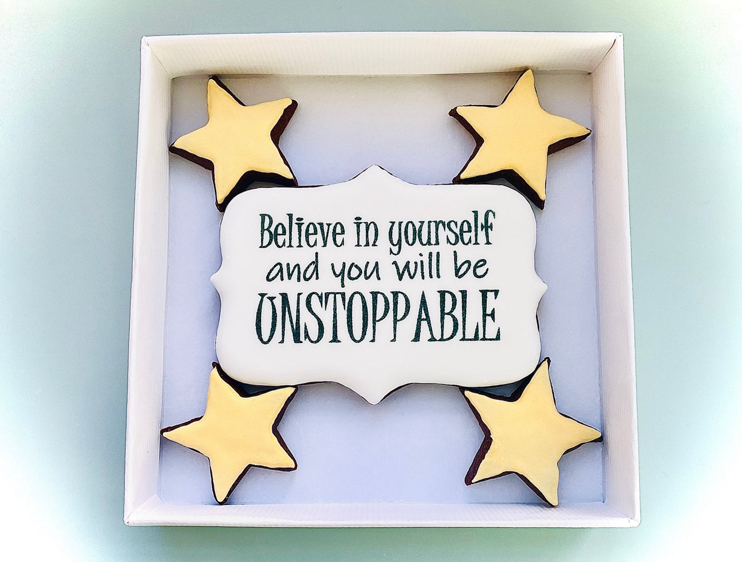 ‘Quotivational’ Biscuit Card
