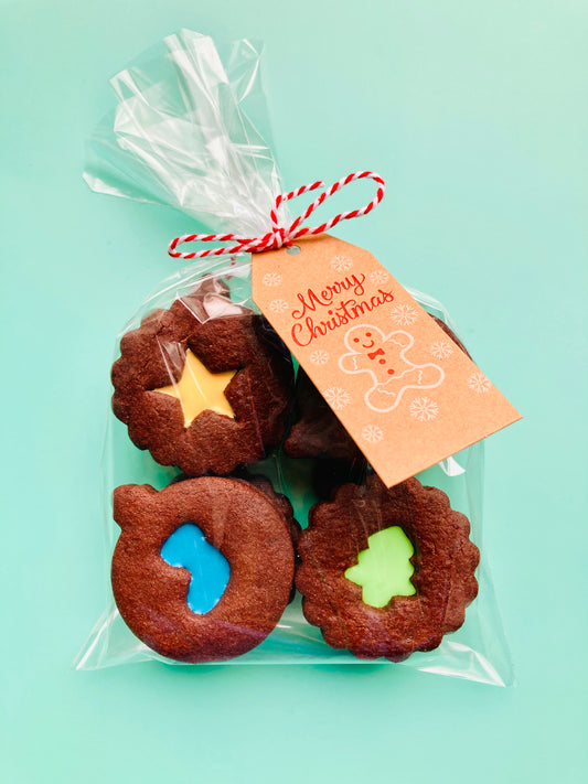 Christmas Sandwich Biscuit Share Bag