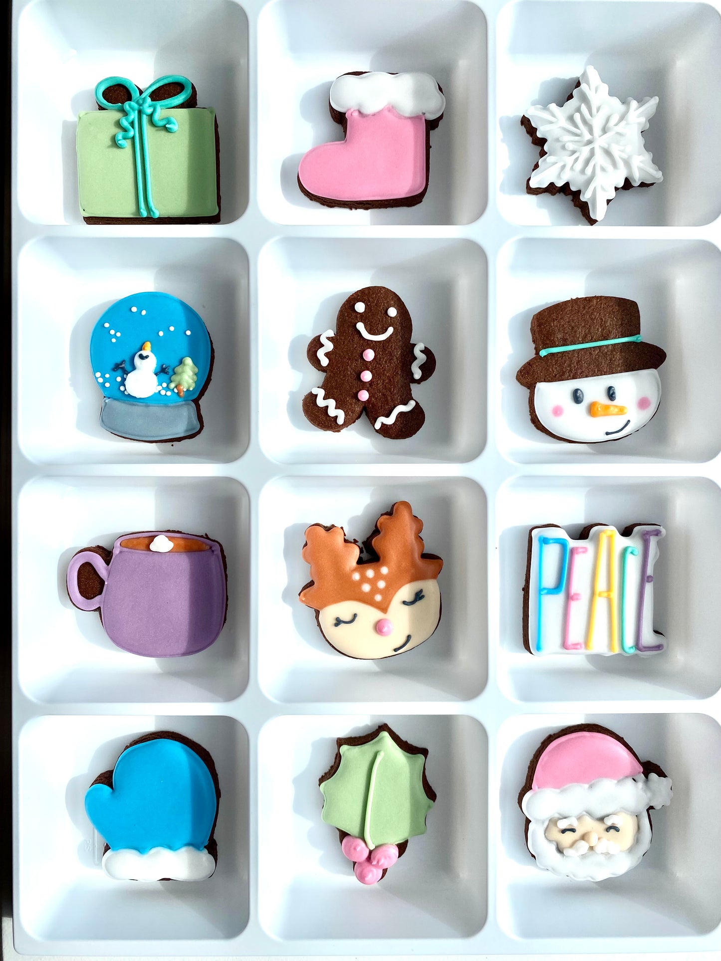 Winter Biscuit Advent Calendar ( collection only)