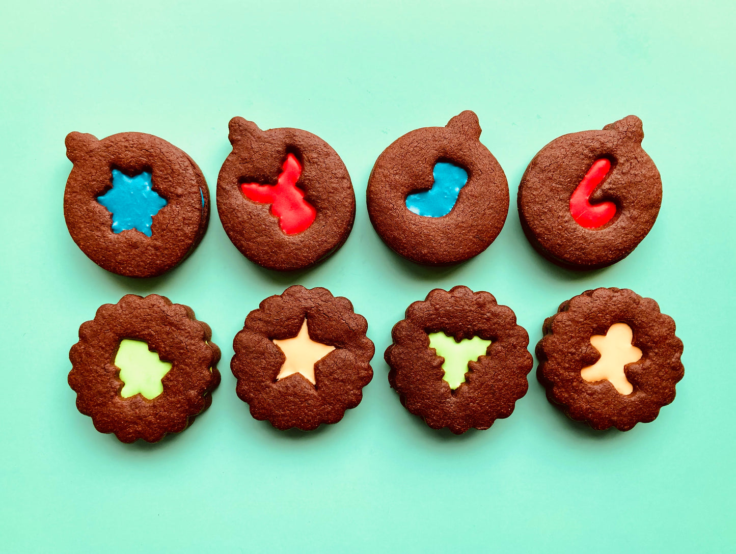 Christmas Sandwich Biscuit Share Bag