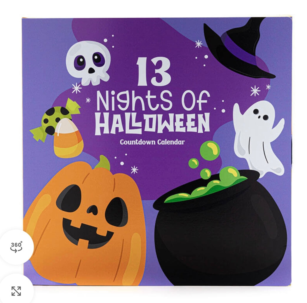 13 nights of Halloween cookie countdown.
