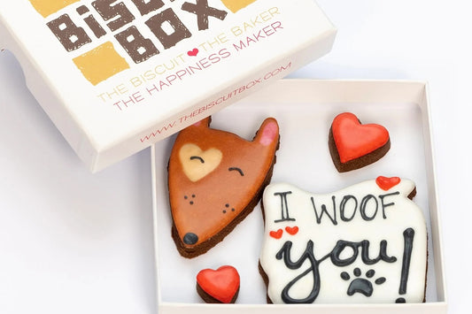 I Woof You Biscuit Card