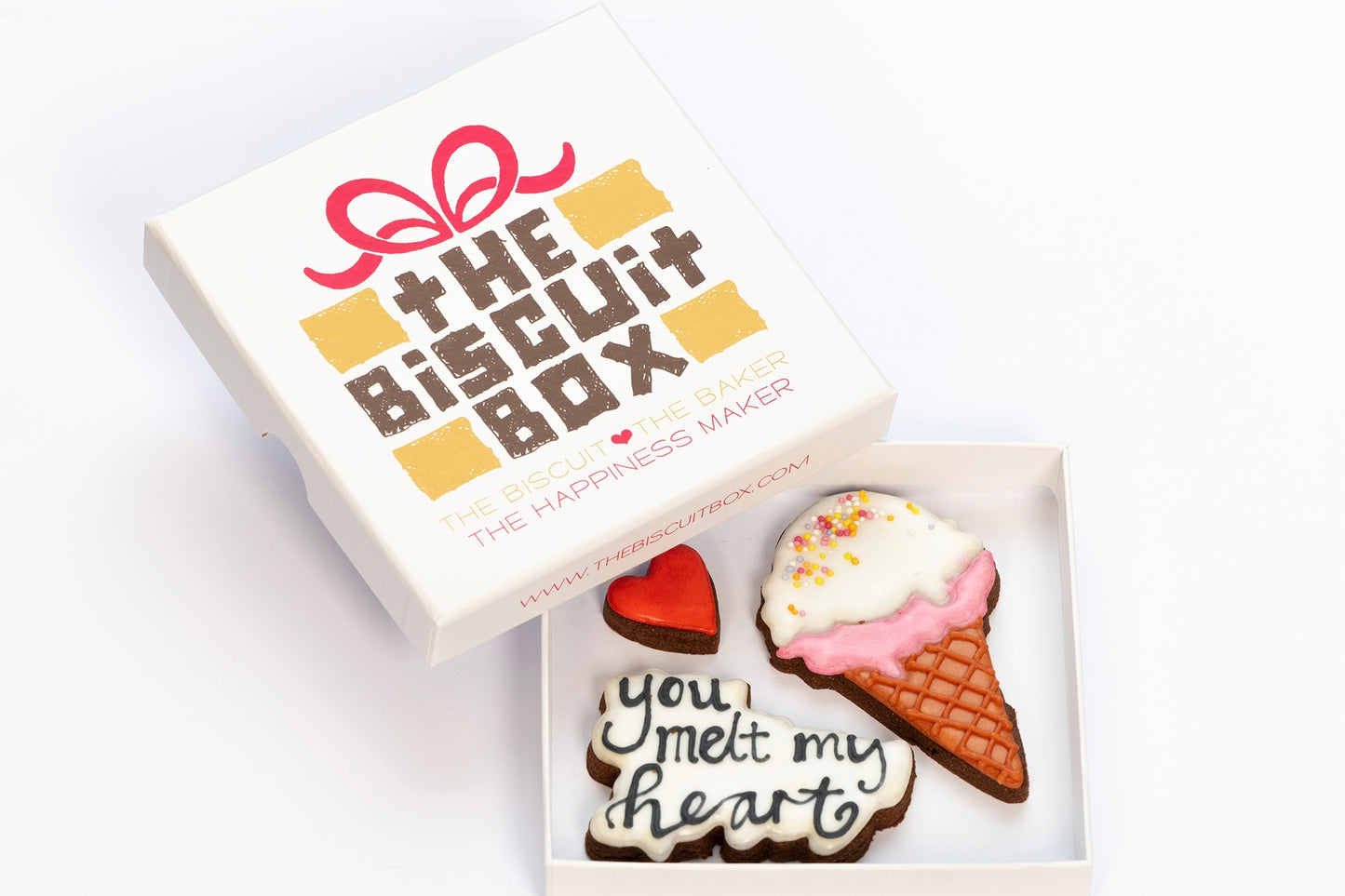 Melt my Heart Biscuit Card
