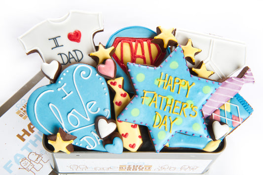 Happy Father's Day Biscuit Tin